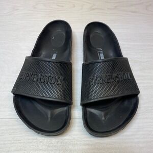 Birkenstock Womens 6 37 Barbados Slide Sandals Black EVA Waterproof Beach Shoes